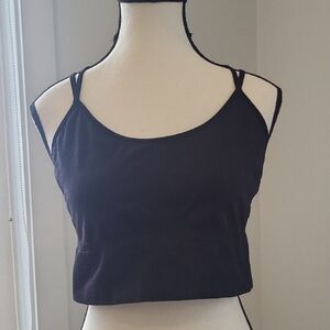 FREE💥 WITH 3/$30 BUNDLE💥 Black Double-Strap Lightweight Sports Bra